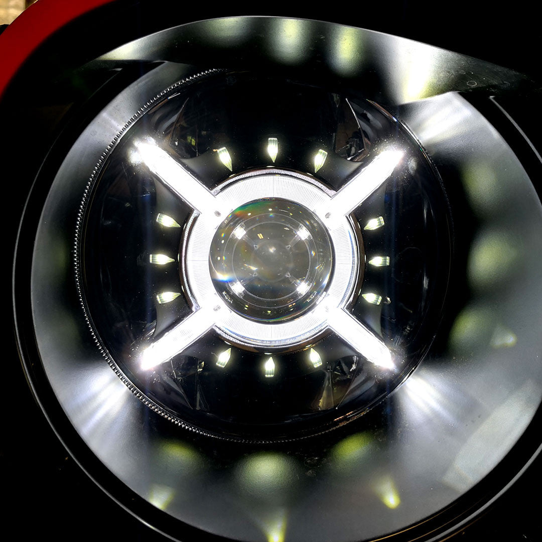 Cyclone HALO LED Headlights for Wrangler JL & Gladiator 2018-2023 Lighting