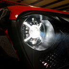 Cyclone HALO LED Headlights for Wrangler JL & Gladiator 2018 - 2023 - GENSSI Lighting