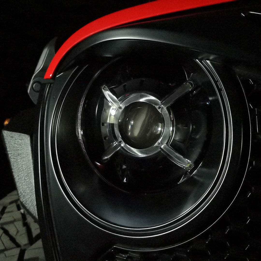 Cyclone HALO LED Headlights for Wrangler JL & Gladiator 2018-2023 Lighting