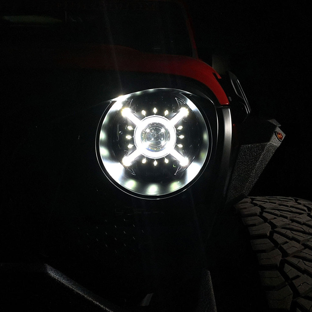 Cyclone LED Headlights for Wrangler JL & Gladiator 2018+ Lighting
