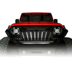 Cyclone HALO LED Headlights for Wrangler JL & Gladiator 2018 - 2023 - GENSSI Lighting