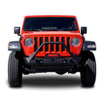 Front Transformer Seventeen Bumper w/Bull Bar w/Fog for Wrangler 2018+ - GENSSI Bumper