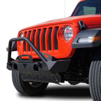 Front Transformer Seventeen Bumper w/Bull Bar w/Fog for Wrangler 2018+ - GENSSI Bumper
