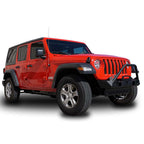 Front Transformer Seventeen Bumper w/Bull Bar w/Fog for Wrangler 2018+ - GENSSI Bumper