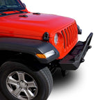 Front Transformer Seventeen Bumper w/Bull Bar w/Fog for Wrangler 2018+ - GENSSI Bumper
