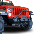 Front Transformer Seventeen Bumper w/Bull Bar w/Fog for Wrangler 2018+ - GENSSI Bumper