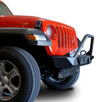 Front Transformer Seventeen Bumper w/Bull Bar w/Fog for Wrangler 2018+ - GENSSI Bumper