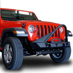Front Transformer Nineteen Bumper w/Bull Bar w/Fog for Wrangler 2018+ Bumper