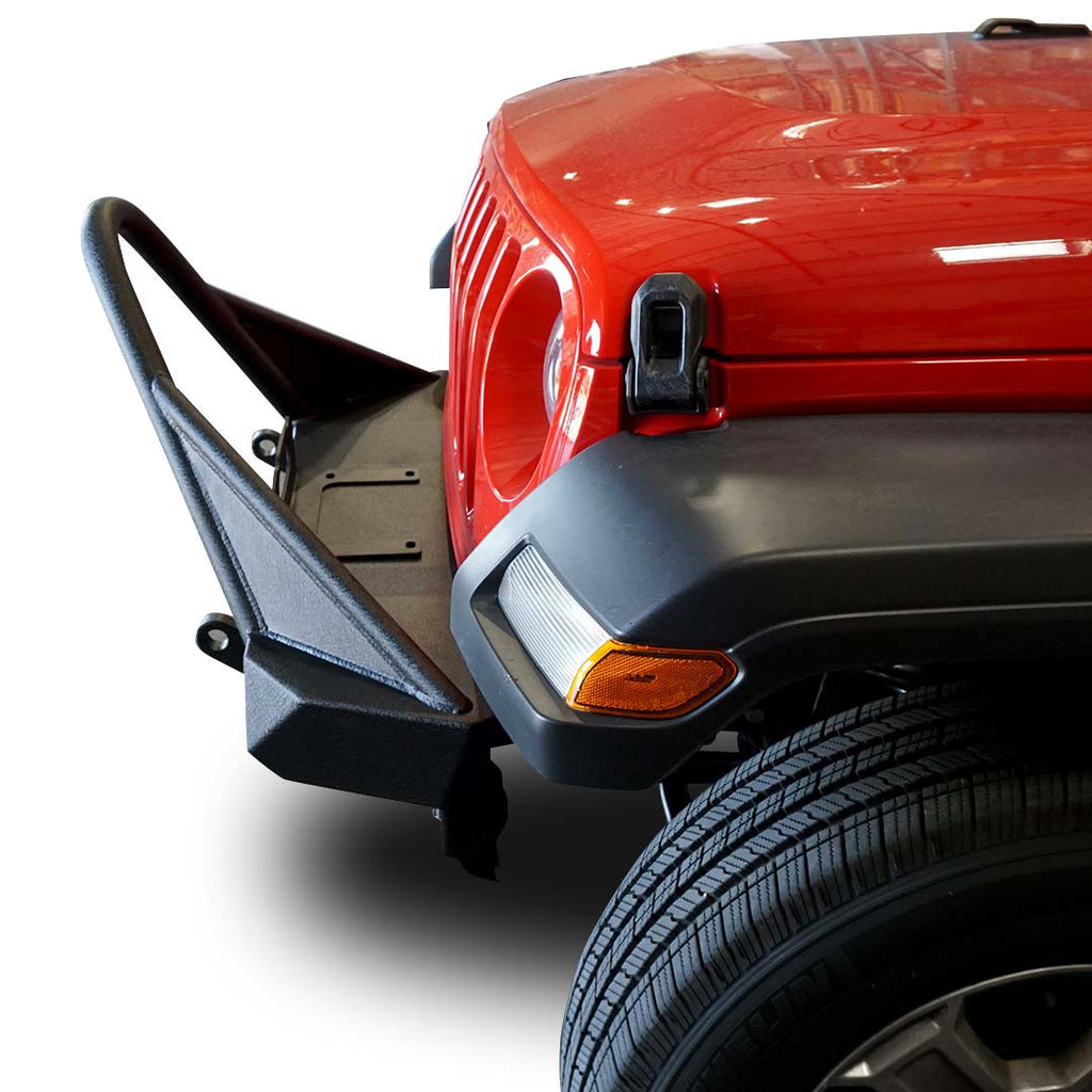 Front Transformer Nineteen Bumper w/Bull Bar w/Fog for Wrangler 2018+ Bumper