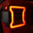 Smoked LED Tail Lights for Jeep Wrangler JL 2018+ - GENSSI Lighting