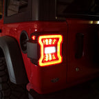 Smoked LED Tail Lights for Jeep Wrangler JL 2018+ - GENSSI Lighting