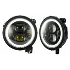 HALO 9 Inch LED Headlights for Wrangler JL & Gladiator 2018+ - GENSSI Lighting