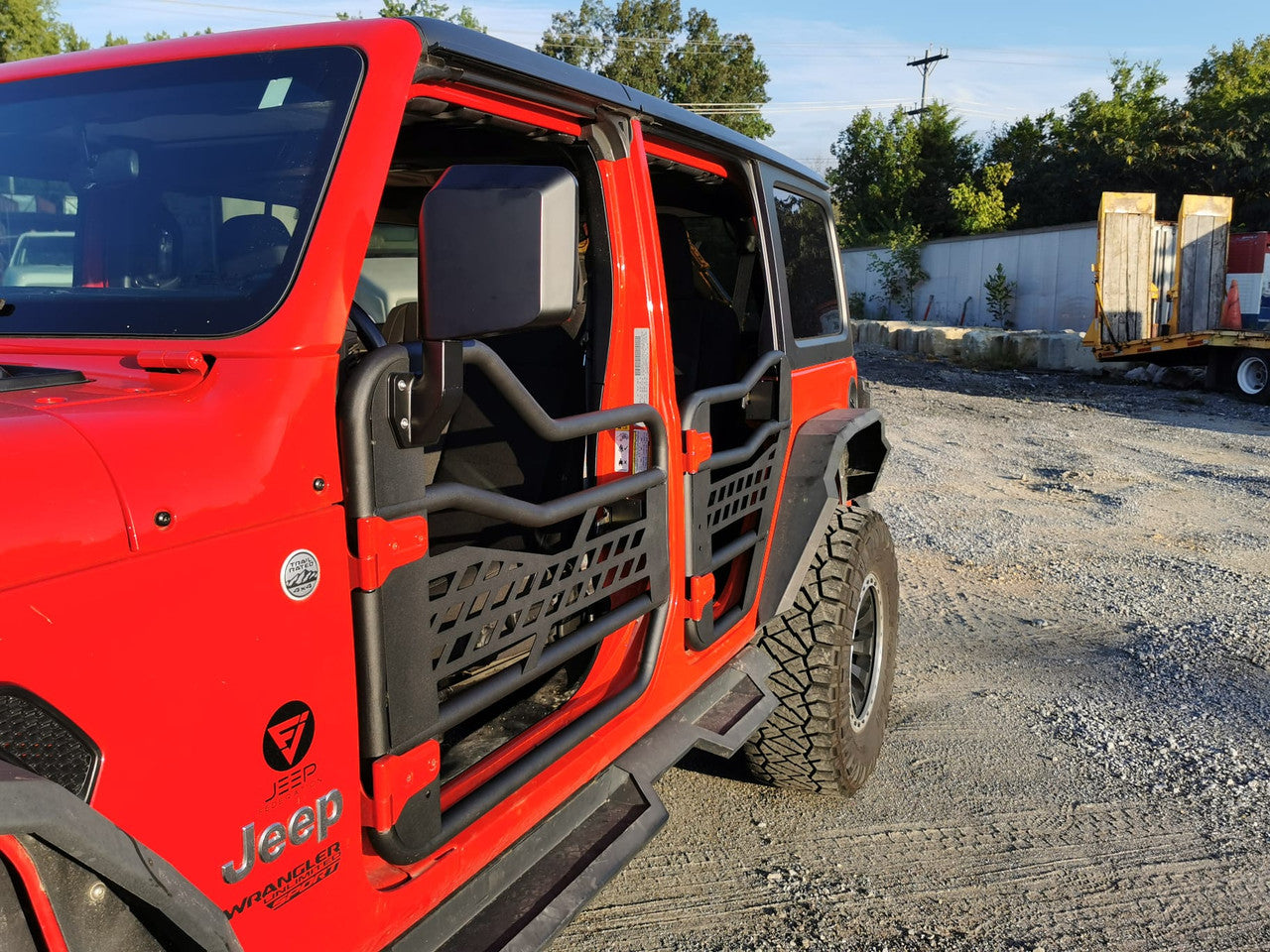 Tubular Doors for Jeep Wrangler JLU and Gladiator 2018+ Exterior Part