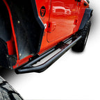 Running Boards Side Steps Rail Steps Rock Sliders for Jeep Wrangler JLU 4dr 2018 up Tube Style - GENSSI Exterior Part