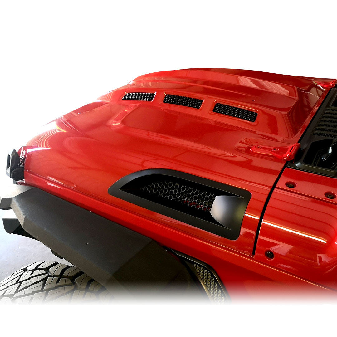 AVENGER Hood for Wrangler JL JLU Gladiator 2018 up Exterior Part