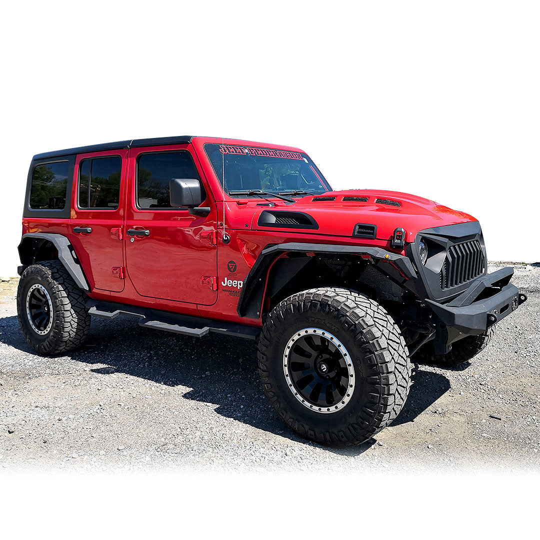 AVENGER Hood for Wrangler JL JLU Gladiator 2018 up Exterior Part