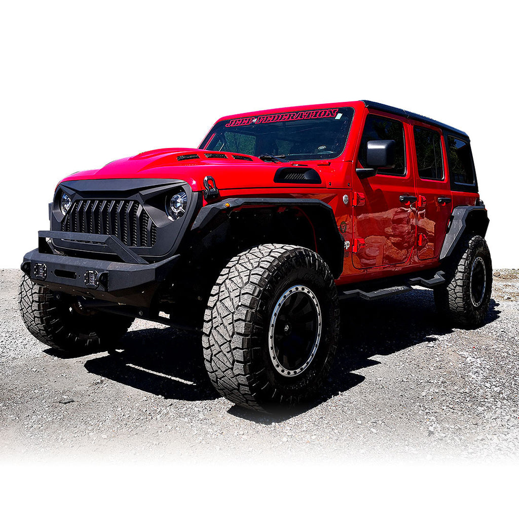 AVENGER Hood for Wrangler JL JLU Gladiator 2018 up Exterior Part