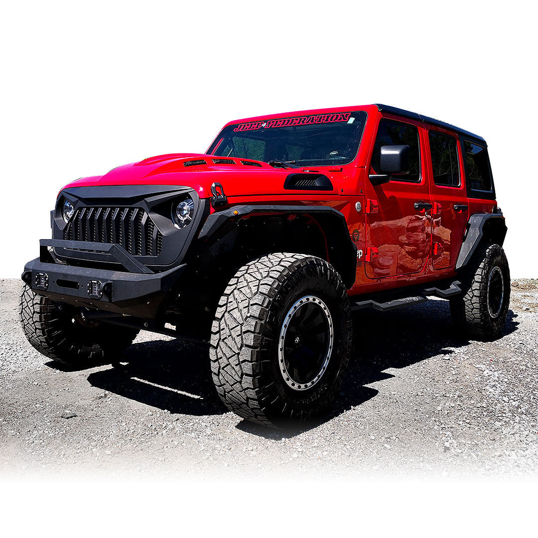 AVENGER Hood for Wrangler JL JLU Gladiator 2018 up Exterior Part