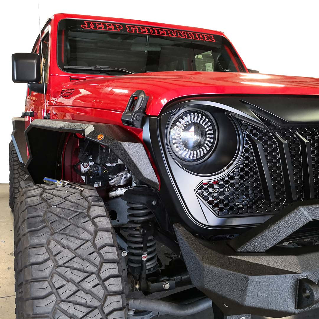 Crusher Fenders for Wrangler JL JLU 2018+ Exterior Part