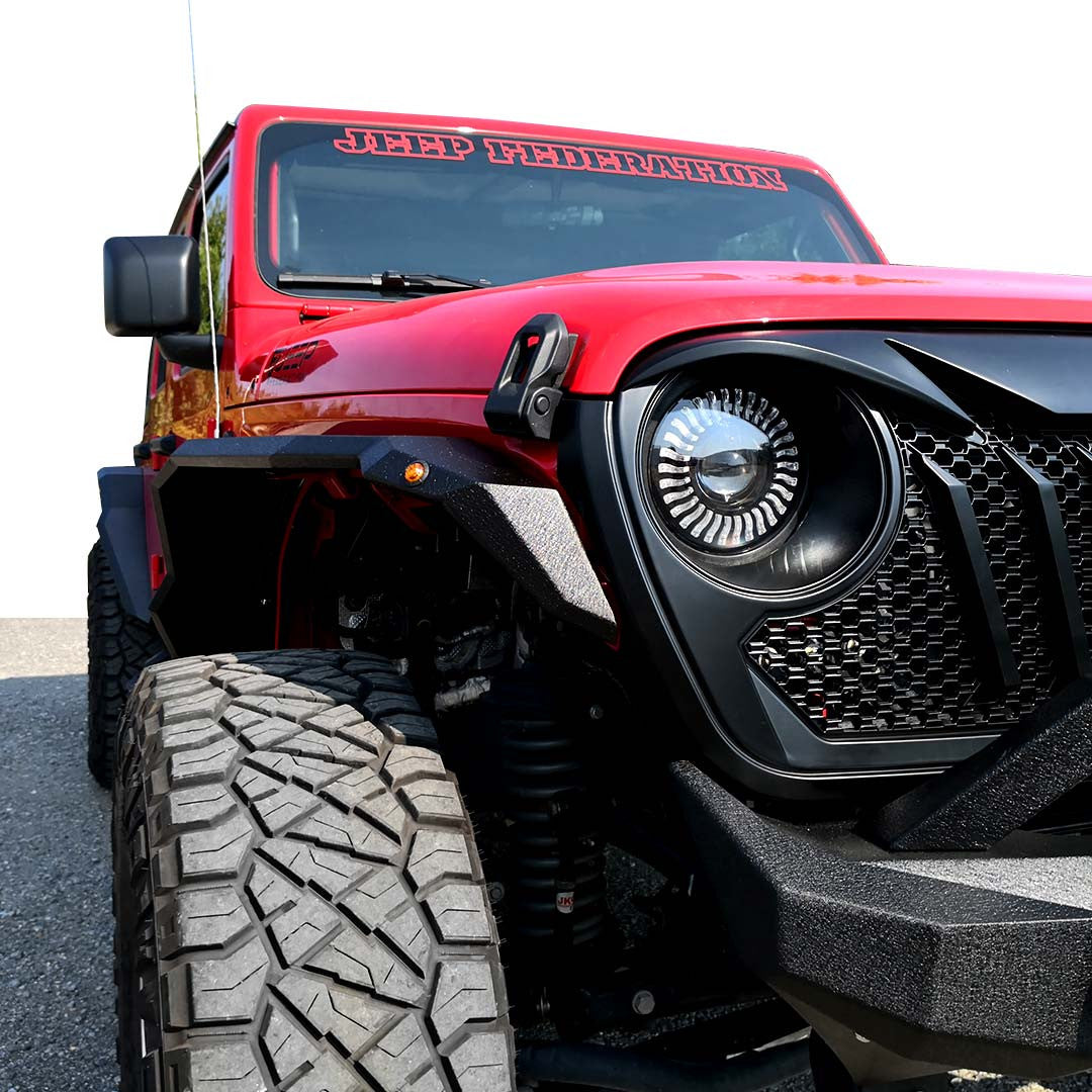 Crusher Fenders for Wrangler JL JLU 2018+ Exterior Part