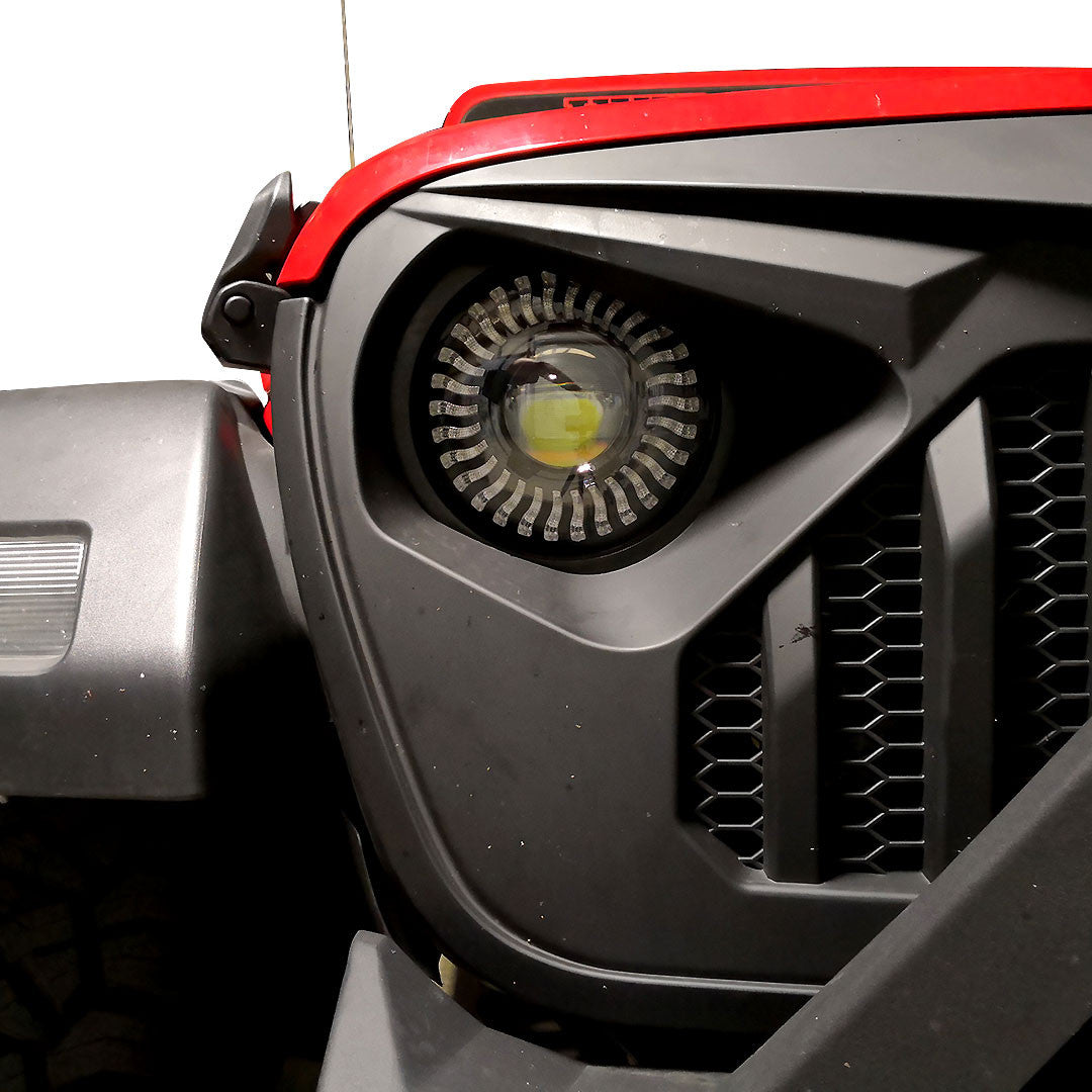 Demon Eye LED Headlights and Fog Lights for Wrangler Sport/Sport S 2018+ Lighting