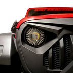 Demon Eye LED Headlights Fog Lights Kit for Wrangler JL JLU Gladiator 2018 Up - GENSSI Lighting