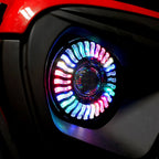 Demon Eye LED Headlights Fog Lights Kit for Wrangler JL JLU Gladiator 2018 Up - GENSSI Lighting