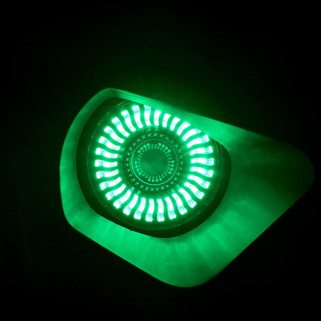 Demon Eye LED Headlights for Wrangler JL JLU Gladiator 2018 Up Lighting