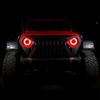 Demon Eye LED Headlights for Wrangler JL JLU Gladiator 2018 Up - GENSSI Lighting