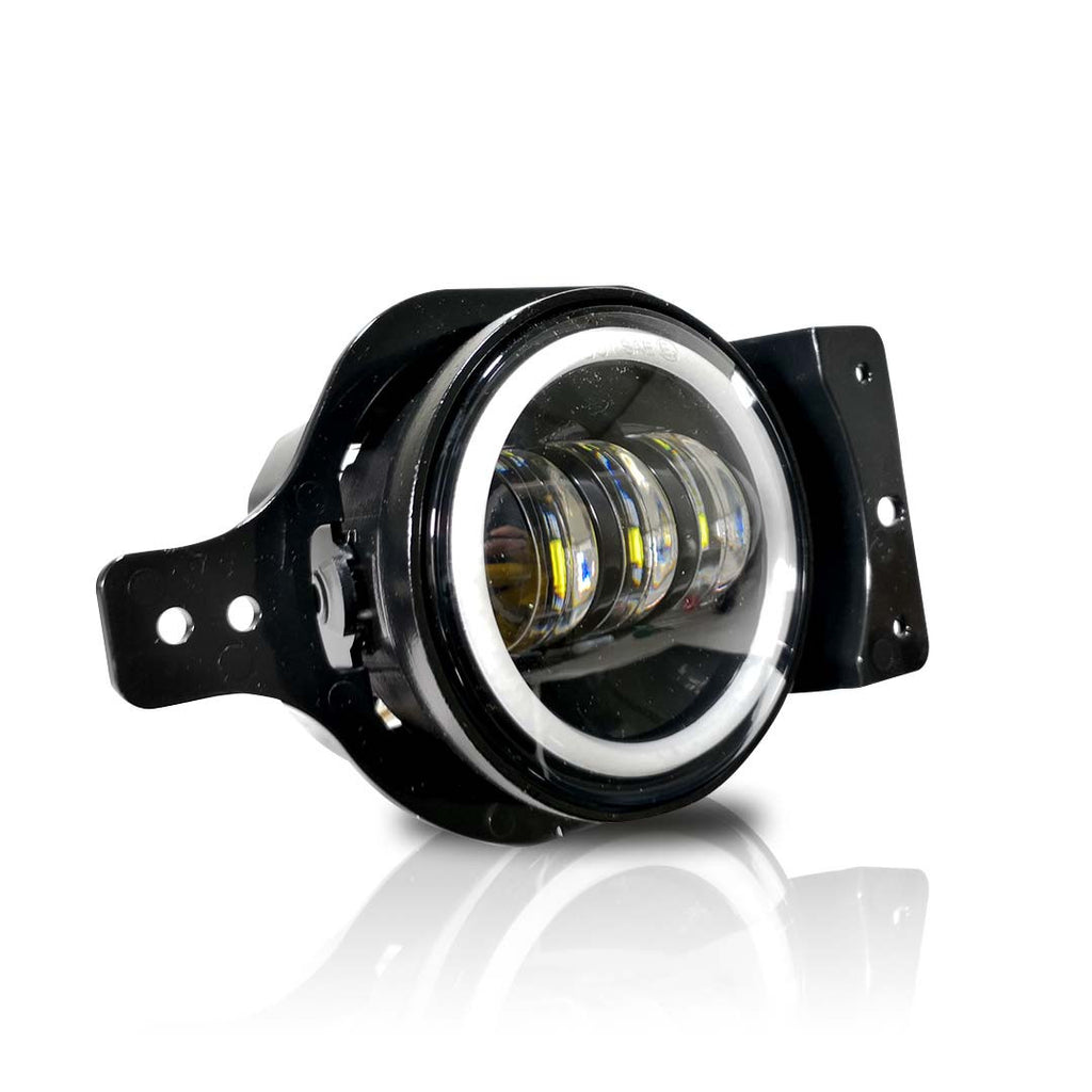 LED Halo Fog Lights for Jeep Wrangler JL JLU Sport Sport S 2018+ Lighting