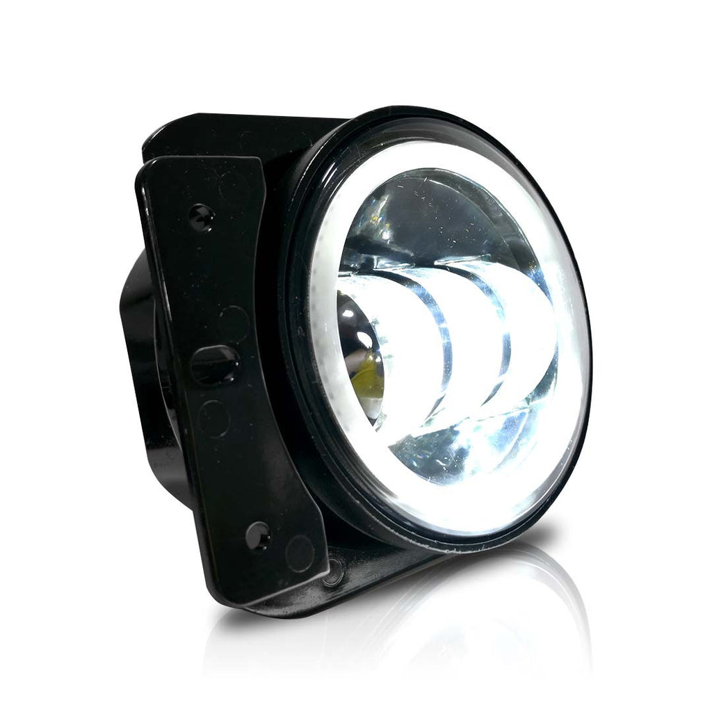 LED Halo Fog Lights for Jeep Wrangler JL JLU Sport Sport S 2018+ Lighting