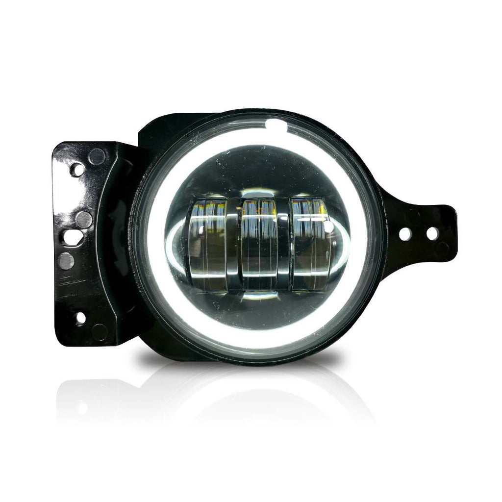 LED Halo Fog Lights for Jeep Wrangler JL JLU Sport Sport S 2018+ Lighting