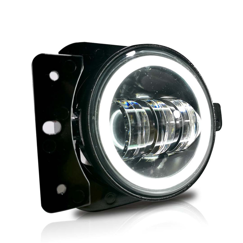 Halo Headlight Fog Light Combo for Wrangler Sport Sport S 2018 up Lighting