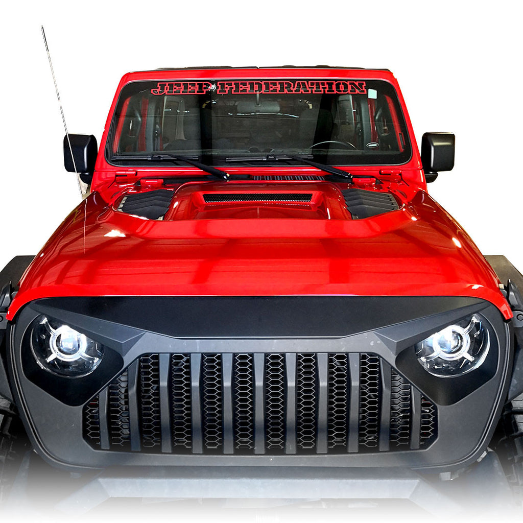 MPR Hood for Wrangler JL JLU Gladiator 2018 up Exterior Part