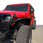 Tube Fenders for Wrangler JL JLU 2018+ - GENSSI Exterior Part