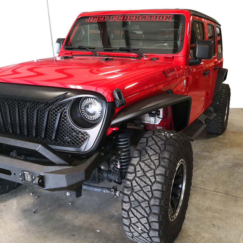 Tube Fenders for Wrangler JL JLU 2018+ Exterior Part