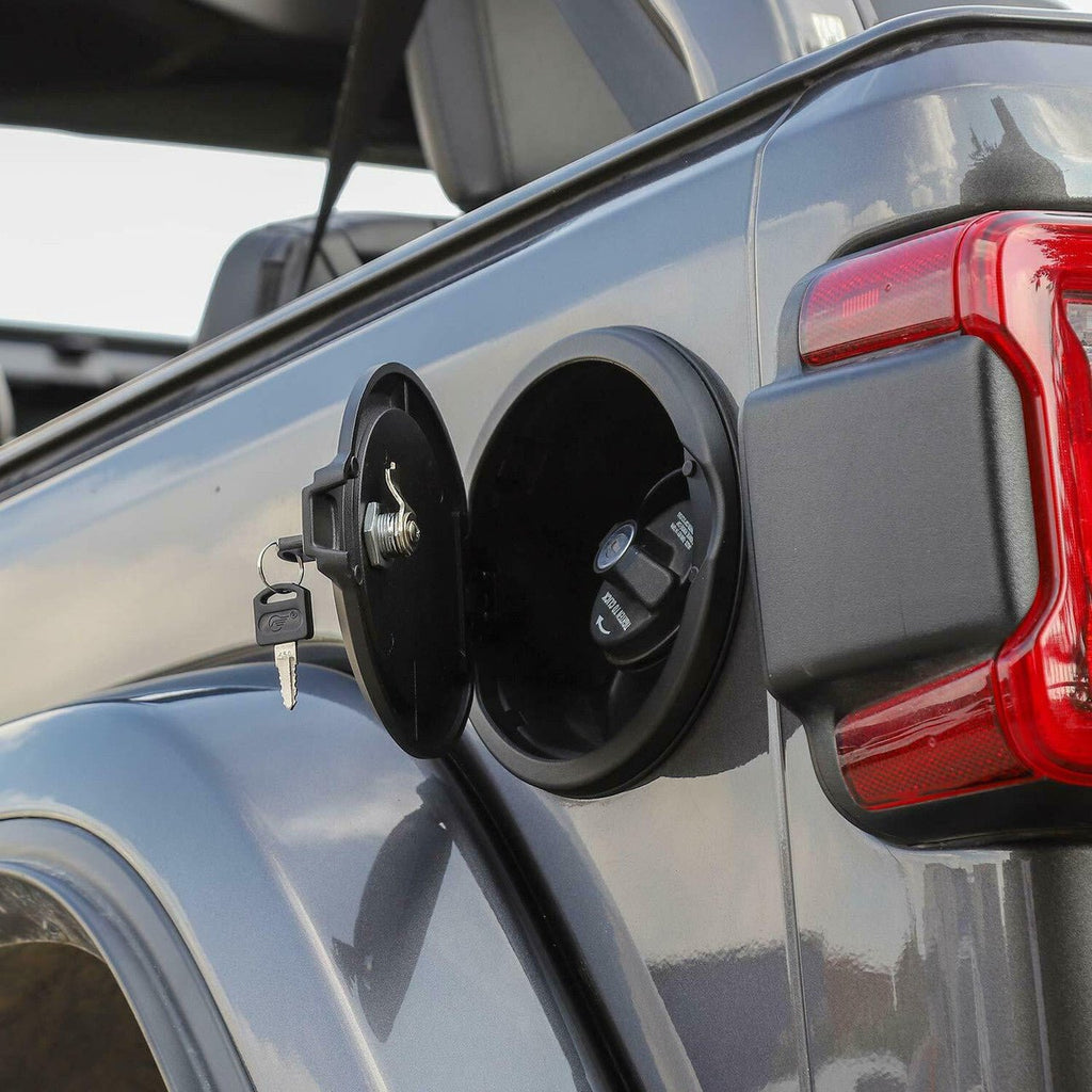 Fuel Gas Cover with Key for Jeep Wrangler JL 2018+ - GENSSI Exterior Part