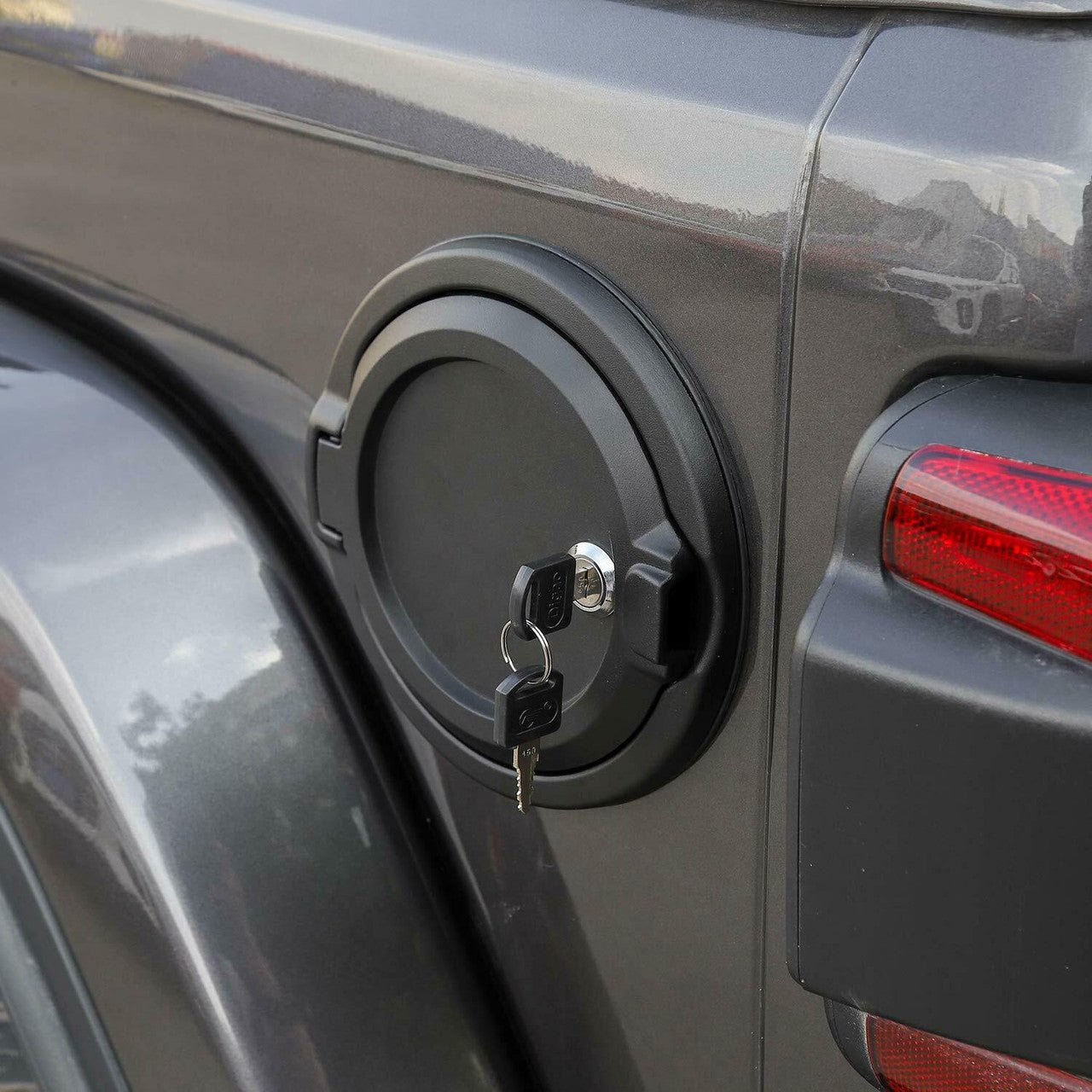 Fuel Gas Cover with Key for Jeep Wrangler JL 2018+ - GENSSI Exterior Part