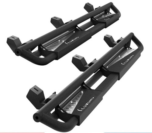 Nerf Bars Running Boards Side Steps for 2018-2024 Jeep Wrangler JL 4 Door Default Title Exterior Part