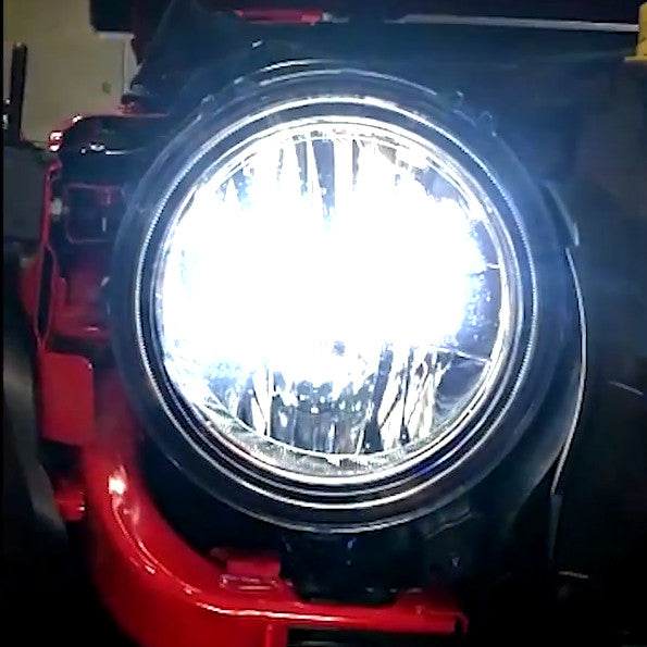 LED Headlight Conversion Kit GX7 PRO for Jeep Wrangler JL 2018-up Lighting