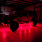 Vader LED Under Body Rock Lights Color Flow with Bluetooth Controller 8x - GENSSI Lighting