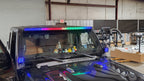 RGB Flow Series LED Light Bar Kit with Cube Lights for Jeep Wrangler JL JLU JT Gladiator - GENSSI Lighting
