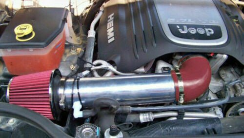 Cold Air Intake for Commander 2006 - 2010 Grand Cherokee 2005 - 2010 5.7L HEMI Engine Red - GENSSI Performance