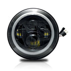 7 Inch HALO Chasing RGB Color Projector LED Headlights & Fog Lights Kit for Wrangler JK 2007 - 2017 - GENSSI Lighting