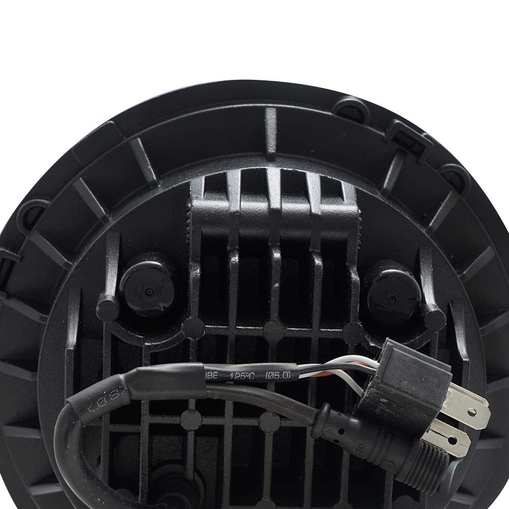 7 Inch HALO Chasing RGB Color Projector LED Headlights & Fog Lights Kit for Wrangler JK 2007 - 2017 - GENSSI Lighting