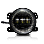 7 Inch HALO Chasing RGB Color Projector LED Headlights & Fog Lights Kit for Wrangler JK 2007 - 2017 - GENSSI Lighting