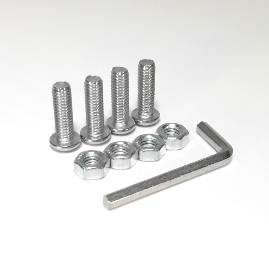 Flush Mount Four Row Cube Pod LED 3 Inches Auxiliary Lights Black (PAIR) - GENSSI Lighting