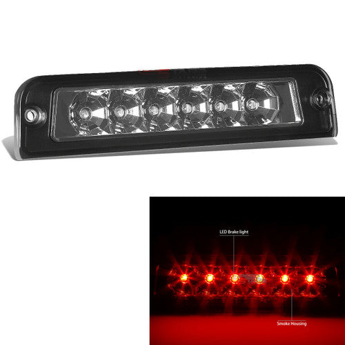 Red Clear LED 3rd Third Brake Light for Jeep Wrangler TJ 1997-2006 Default Title Lighting
