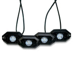 LED Under Body Rock Lights Color with Bluetooth Controller 8x - GENSSI Lighting