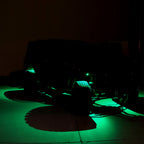 LED Under Body Rock Lights Color with Bluetooth Controller 4x Lighting